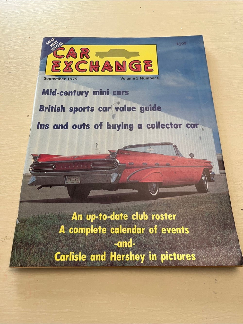 Vintage 1979 Car Exchange Magazine
